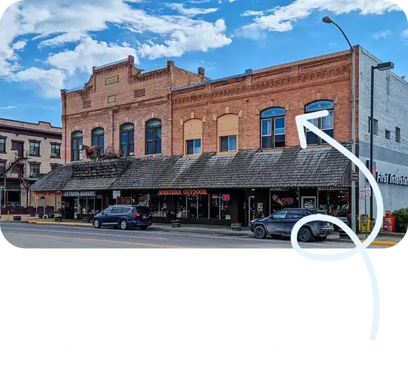 Our local office building in Kalispell, Montana
